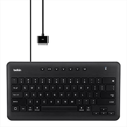 Belkin B2B125 mobile device keyboard Black Apple 30-pin1