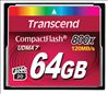 Transcend 64GB 800x CF CompactFlash MLC1