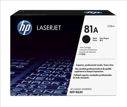 HP 81A Black Original LaserJet Toner Cartridge1