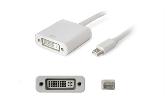 AddOn Networks MDP2DVIA video cable adapter Mini DisplayPort DVI White1