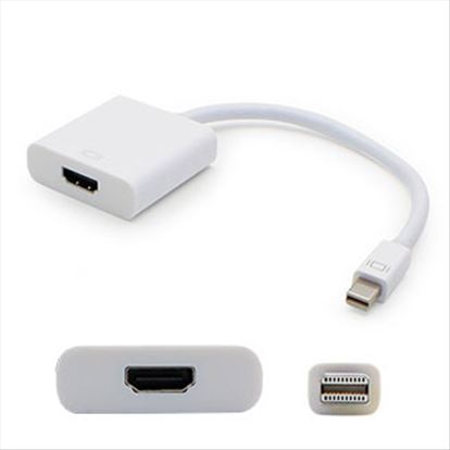 AddOn Networks MDP2HDMIAW video cable adapter 7.87" (0.2 m) Mini DisplayPort HDMI Type A (Standard) White1