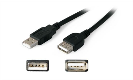 AddOn Networks 10ft USB A - USB A USB cable 118.1" (3 m) USB 2.0 Black1