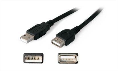 AddOn Networks 6ft USB A - USB A USB cable 70.9" (1.8 m) USB 2.0 Black1