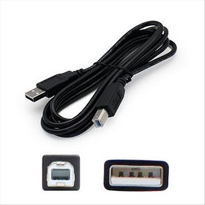 AddOn Networks USBEXTAB15-5PK USB cable 179.9" (4.57 m) USB 2.0 USB A USB B Black1