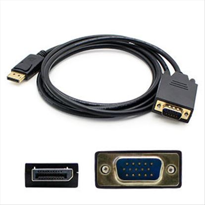 AddOn Networks DP2VGA-HDMI-DVI-B video cable adapter VGA (D-Sub) DisplayPort Black1