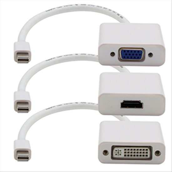 AddOn Networks MDP2VGA-HDMI-DVI-W video cable adapter 7.87" (0.2 m) Mini DisplayPort1