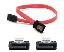 AddOn Networks SATAFF18IN SATA cable 17.7" (0.45 m) SATA 7-pin Red1