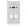 C2G 60161 wall plate/switch cover White1