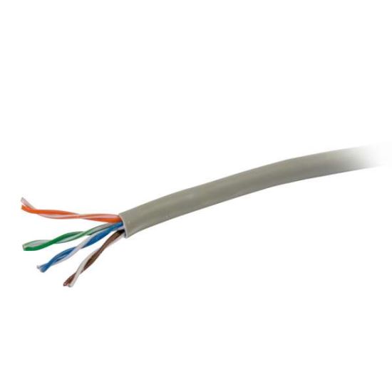 C2G Ethernet Network Cable networking cable Gray 6000" (152.4 m) Cat5e U/UTP (UTP)1