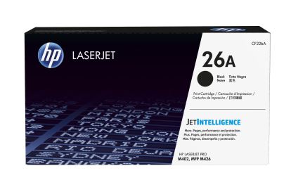 HP 26A Black Original LaserJet Toner Cartridge1