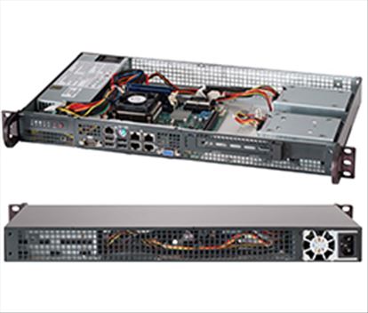 Supermicro CSE-505-203B server barebone Rack (1U)1