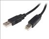 StarTech.com 0.5m, USB 2.0 A/USB 2.0 B, M/M USB cable 19.7" (0.5 m) USB A USB B Black1