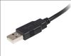 StarTech.com 0.5m, USB 2.0 A/USB 2.0 B, M/M USB cable 19.7" (0.5 m) USB A USB B Black2
