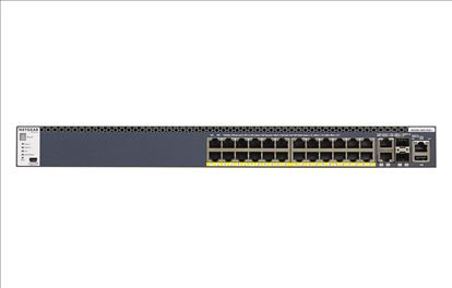 NETGEAR M4300-28G-PoE+ Managed L2/L3/L4 10G Ethernet (100/1000/10000) Power over Ethernet (PoE) 1U Black1