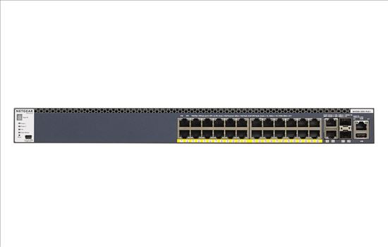 NETGEAR M4300-28G-PoE+ Managed L2/L3/L4 10G Ethernet (100/1000/10000) Power over Ethernet (PoE) 1U Black1