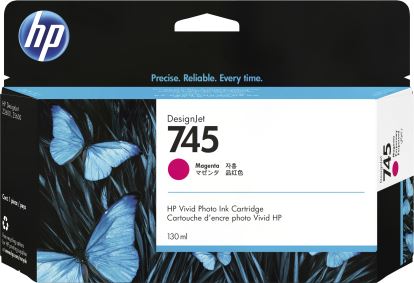 HP 745 130-ml DesignJet Magenta Ink Cartridge1