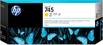 HP 745 300-ml DesignJet Yellow Ink Cartridge1