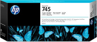 HP 745 300-ml DesignJet Photo Black Ink Cartridge1