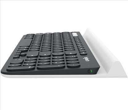 Logitech K780 keyboard RF Wireless + Bluetooth QWERTY English Black, White1