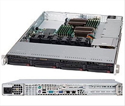 Supermicro SC815TQ-600UB Intel® C602 LGA 2011 (Socket R)1