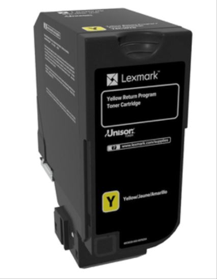 Lexmark 74C00YG toner cartridge 1 pc(s) Original Yellow1