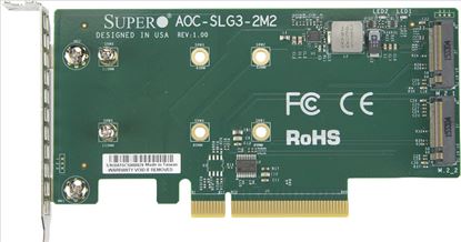 Supermicro AOC-SLG3-2M2 interface cards/adapter Internal M.21