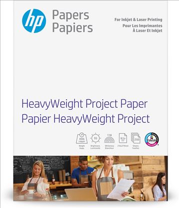 HP 40-lb Heavyweight Project Paper/250 sheet/Letter/8.5 x 11 in printing paper1