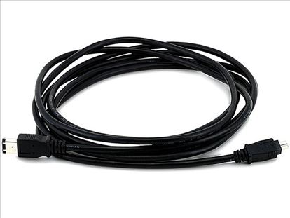 Monoprice 40 FireWire cable 118.1" (3 m) 6-p 4-p Black1