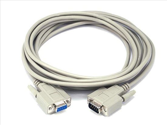 Monoprice 445 serial cable Gray 299.2" (7.6 m) DB 91