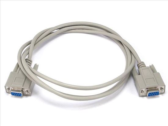 Monoprice 449 serial cable Gray 118.1" (3 m) DB 91