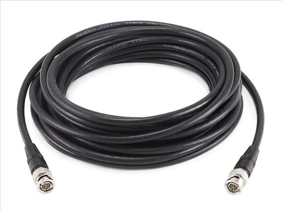 Monoprice 627 coaxial cable RG-59/U 144" (3.66 m) BNC Black1