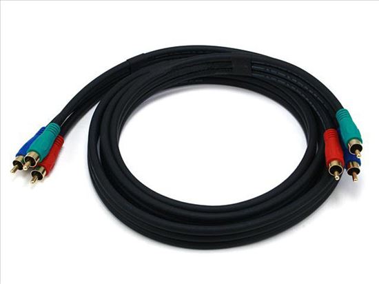 Monoprice 960 component (YPbPr) video cable 70.9" (1.8 m) 3 x RCA Black1