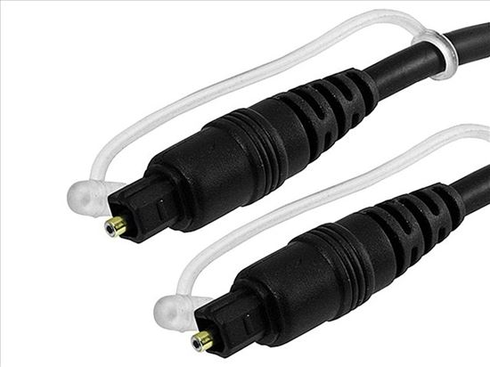 Monoprice 1448 audio cable 143.7" (3.65 m) TOSLINK Black1