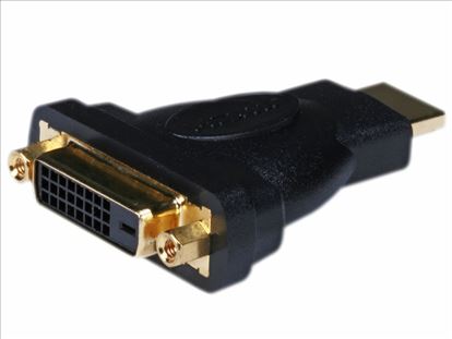 Monoprice 2080 cable gender changer HDMI DVI-D Black1
