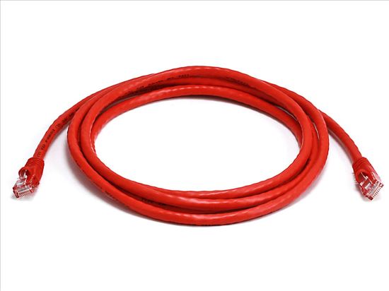 Monoprice 2141 networking cable Red 83.9" (2.13 m) Cat5e U/UTP (UTP)1