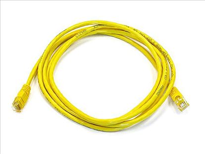 Monoprice 2142 networking cable Yellow 83.9" (2.13 m) Cat5e U/UTP (UTP)1