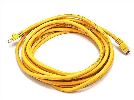 Monoprice 2312 networking cable Yellow 167.7" (4.26 m) Cat6 U/UTP (UTP)1