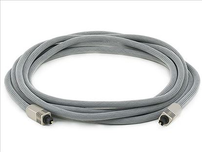 Monoprice 2765 audio cable 143.7" (3.65 m) TOSLINK Gray1