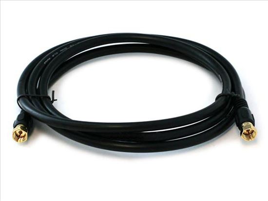 Monoprice 3031 coaxial cable RG-6/U 72" (1.83 m) F Black1