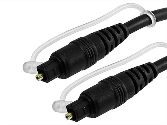 Monoprice 3395 audio cable 17.7" (0.45 m) TOSLINK Black1