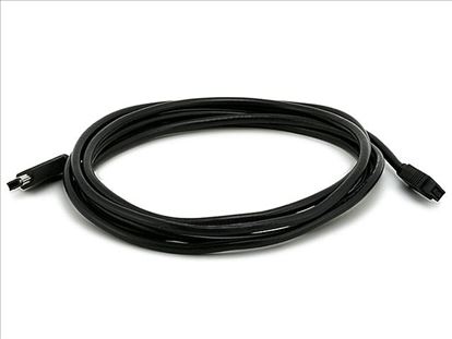 Monoprice 3543 FireWire cable 120.1" (3.05 m) 9-p 6-p Black1