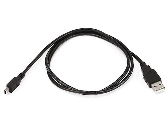 Monoprice 3896 USB cable 35.8" (0.91 m) USB 2.0 USB A Mini-USB B Black1