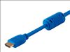 Monoprice 3944 HDMI cable 11.8" (0.3 m) HDMI Type A (Standard) Blue1
