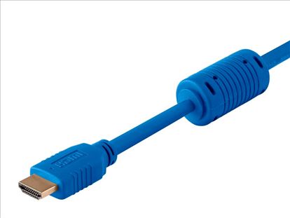 Monoprice 3944 HDMI cable 11.8" (0.3 m) HDMI Type A (Standard) Blue1
