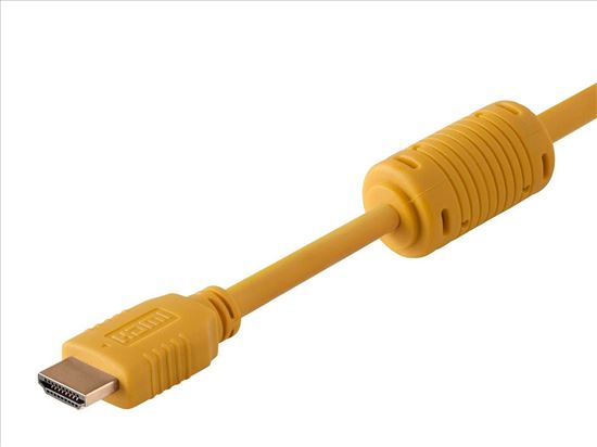 Monoprice 3947 HDMI cable 11.8" (0.3 m) HDMI Type A (Standard) Yellow1