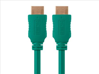 Monoprice 3950 HDMI cable 35.8" (0.91 m) HDMI Type A (Standard) Green1
