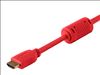 Monoprice 4024 HDMI cable 70.9" (1.8 m) HDMI Type A (Standard) Red1