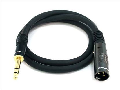 Monoprice 4760 audio cable 35.8" (0.91 m) XLR (3-pin) 6.35mm Black1