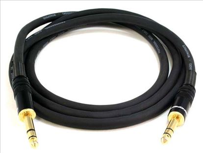 Monoprice 4793 audio cable 70.9" (1.8 m) 6.35mm TRS Black1