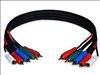 Monoprice 5355 component (YPbPr) video cable 17.7" (0.45 m) 5 x RCA Black1
